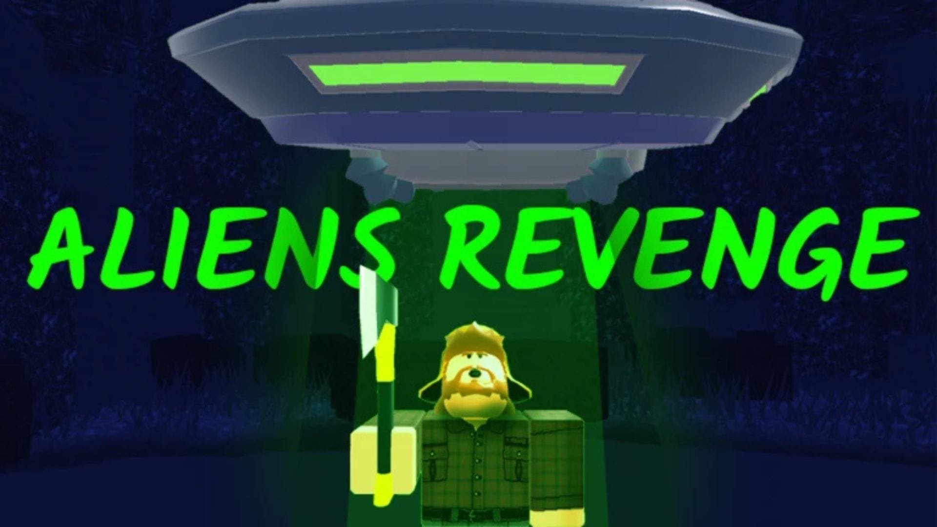 The Aliens Revenge update banner (Image via Roblox)