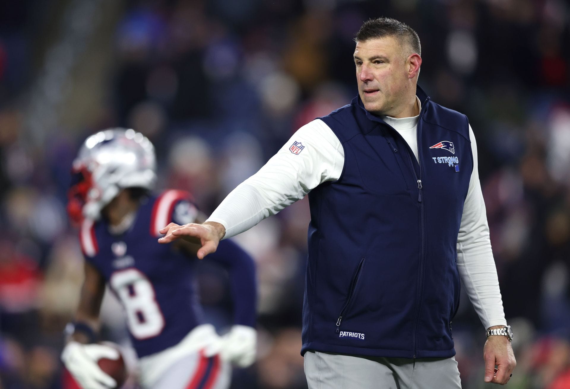 Playoffs do AFC Wild Card: Los Angeles Chargers x New England Patriots - NFL 2025 - Fonte: Getty
