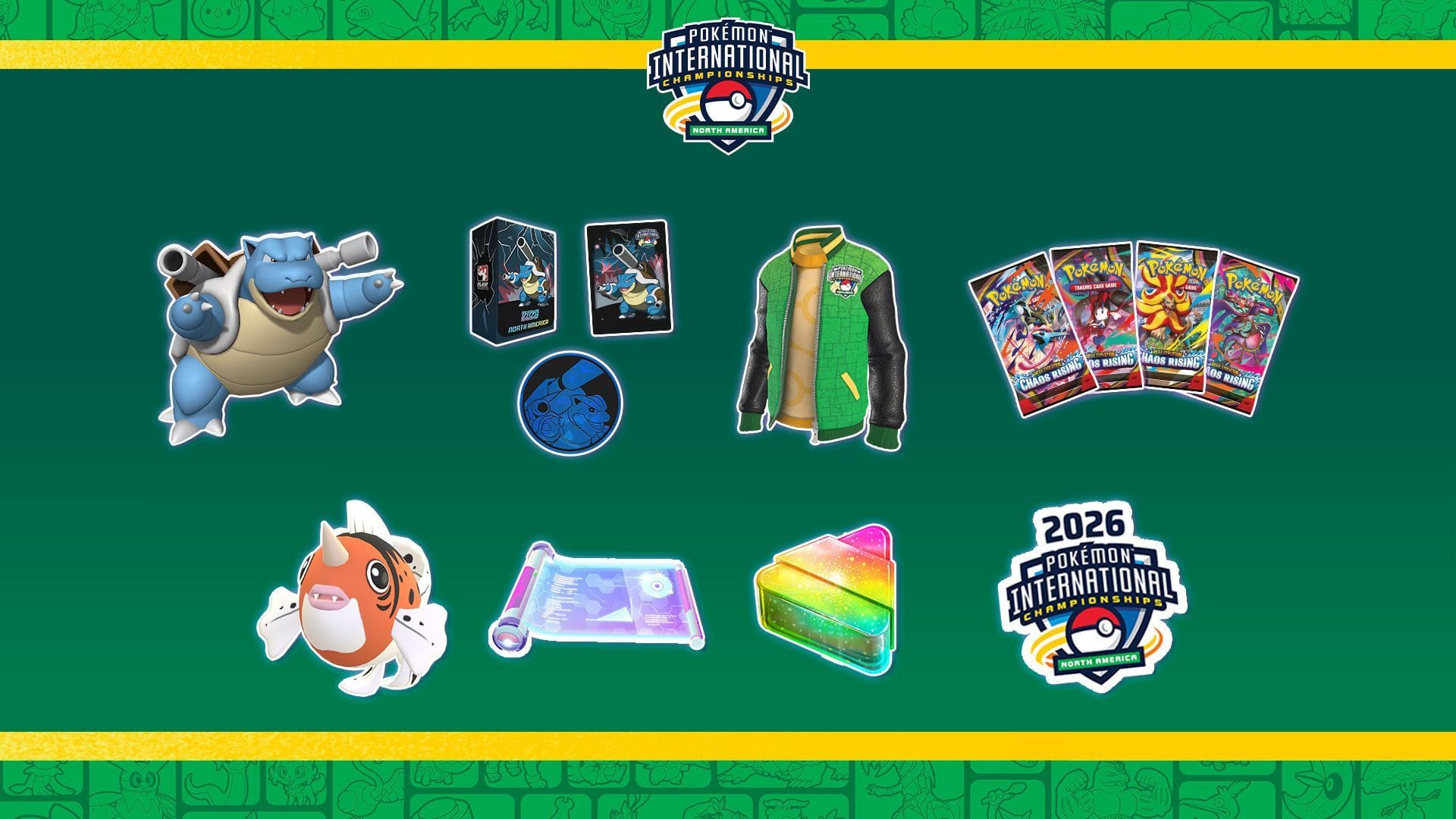 Pokemon NAIC 2026 Twitch drops: Blastoise, Booster Packs, and more