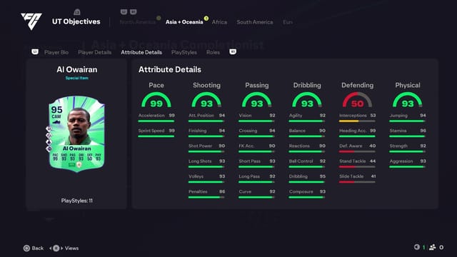EA FC 26 Asia+Oceania Objective How to complete the Ultimate