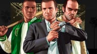 Protagonistas de GTA 5 (imagem via Rockstar Games)