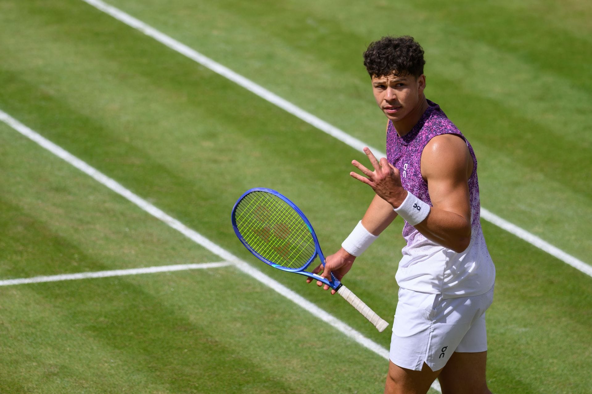 Ben Shelton at the Boss Open 2026. (Source: Getty)