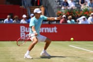 Brandon Nakashima no Queen's Club Championships 2026. (Fonte: Getty)