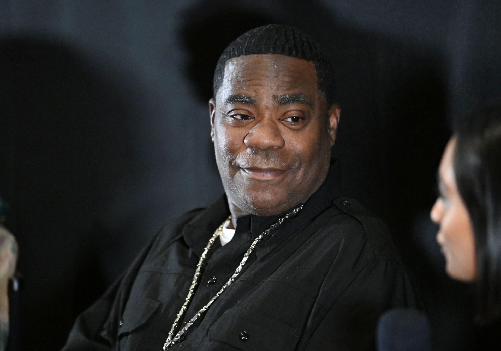 Tracy Morgan was spotted in tears in a Rolls Royce after the New York Knicks defeated the San Antonio Spurs in Game 4