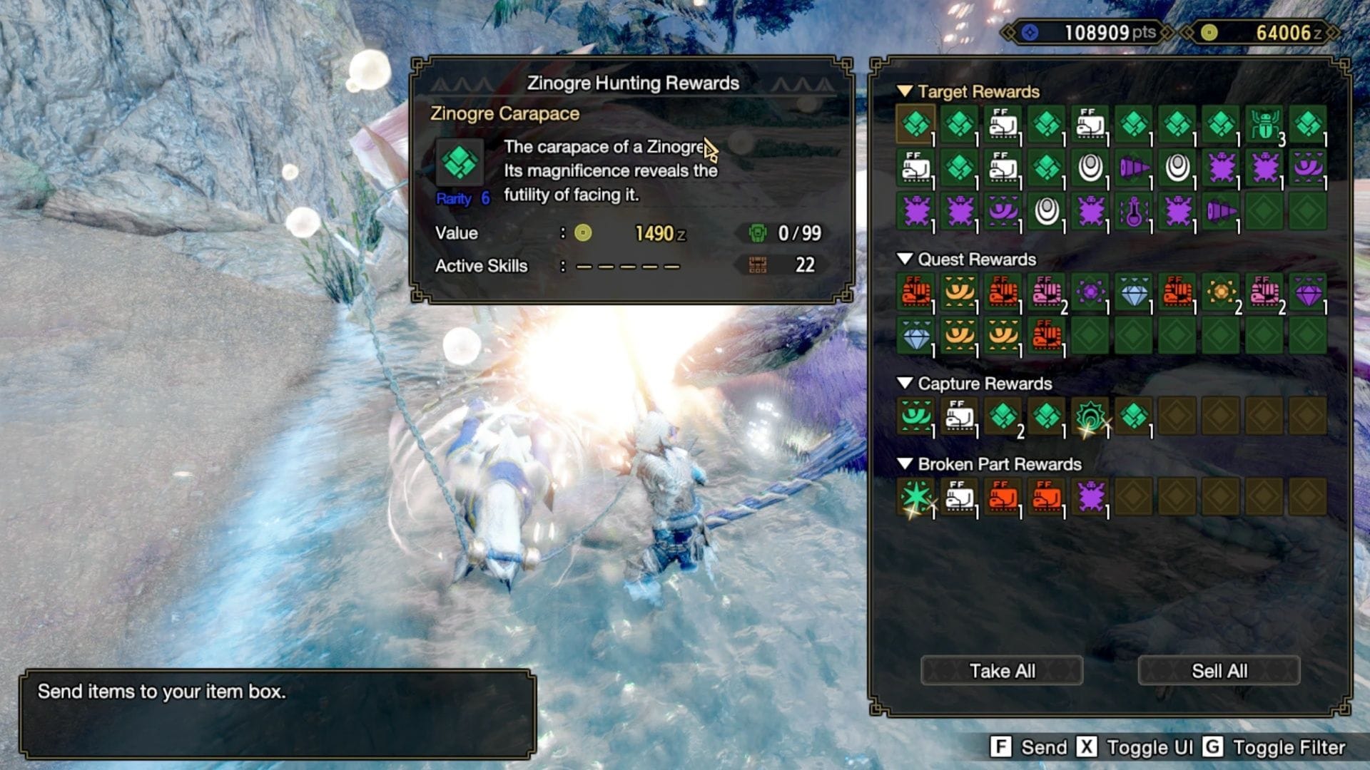 Taxas de queda aprimoradas (imagem via Nexus Mods)