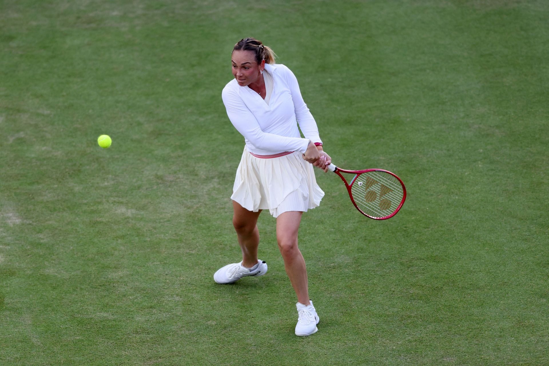 Donna Vekic no Queen's Club Championships 2026. (Fonte: Getty)