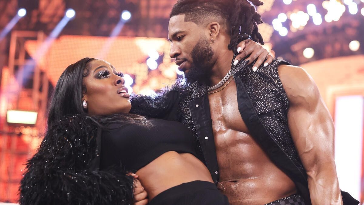 Oba Femi and other WWE stars attend Trick Williams and Lash Legend's wedding
