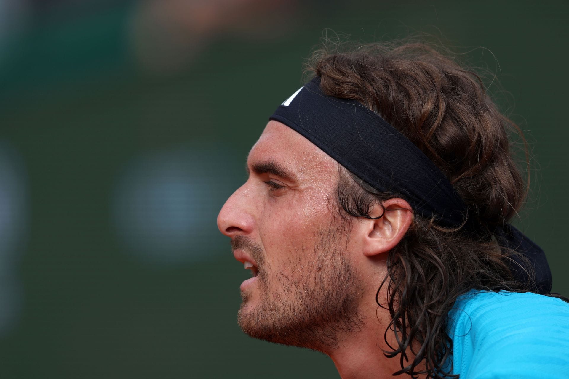 Stefanos Tsitsipas da Grécia durante o Rolex Monte-Carlo Masters 2026 em Monte-Carlo, Mônaco. (Foto de Getty Images)
