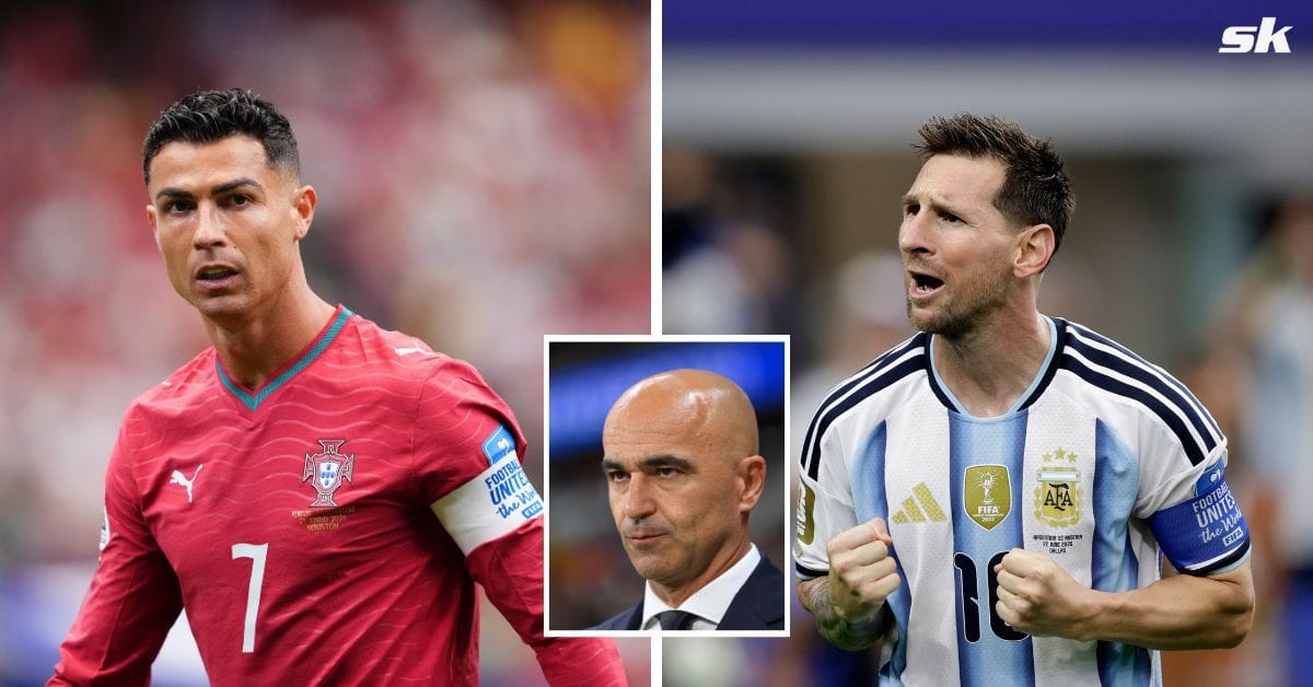 Portugal head coach Roberto Martinez responds when asked if 2026 FIFA World Cup will be about Cristiano Ronaldo vs Lionel Messi