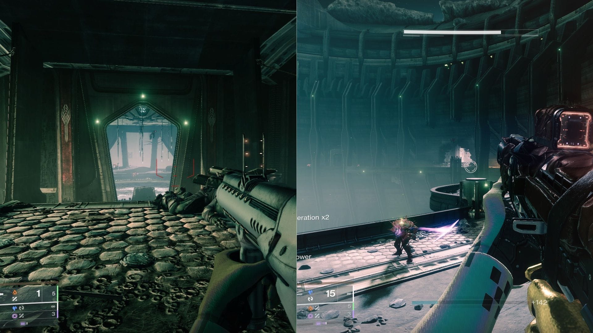 Procure a rachadura na parede (Imagem via Bungie)
