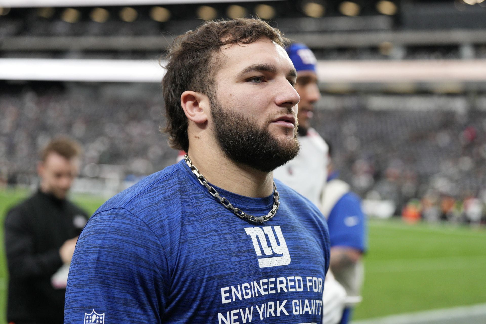 "Dude's a walking concussion," "Injured by Week 7": NFL mock Cam Skattebo on wanting to run people over as Giants RB eyes return from ankle injury