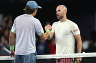 de Minaur e Mannarino no Aberto da Austrália de 2023 (fonte da imagem: Getty)