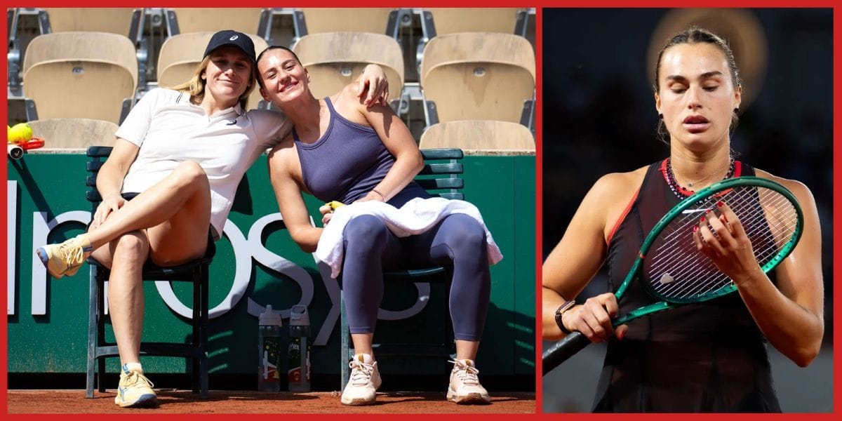Marta Kostyuk's coach Sandra in controversy at French Open after surprise Aryna Sabalenka connection despite anti-Russia stance