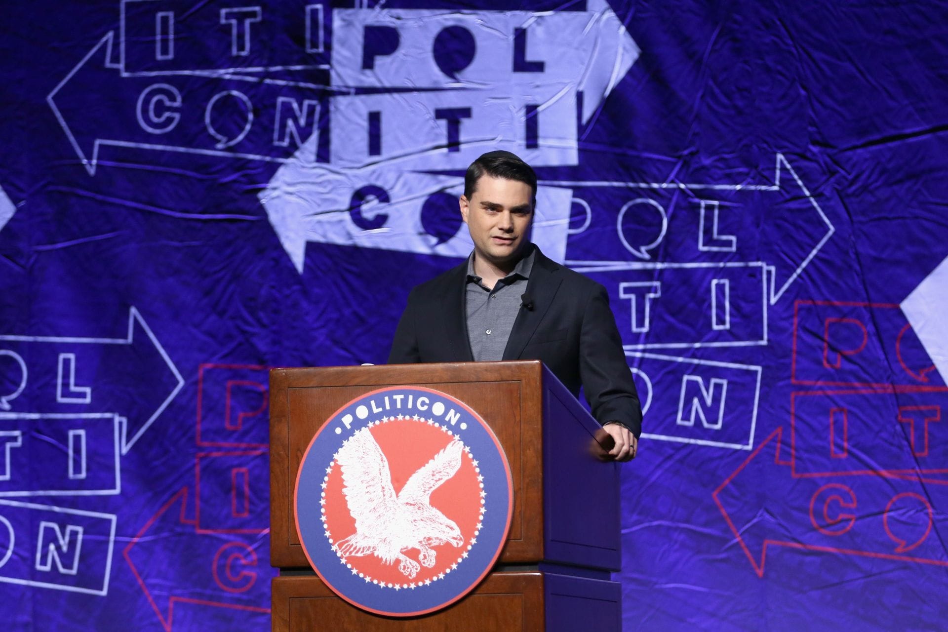 Ben Shapiro speaks onstage during Politicon 2018 at the Los Angeles Convention Center - Source: Getty