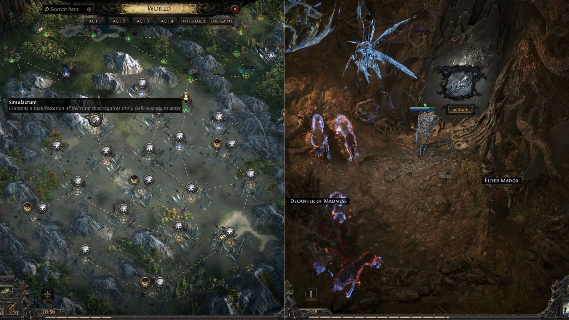 Complete o Simulacrum para lutar contra Tangmazu no Path of Exile 2 (Imagem via GGG)