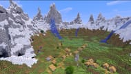 This is one of the most beautiful worlds to spawn in the latest version of the game (Image via Mojang Studios || YouTube@akirby80)