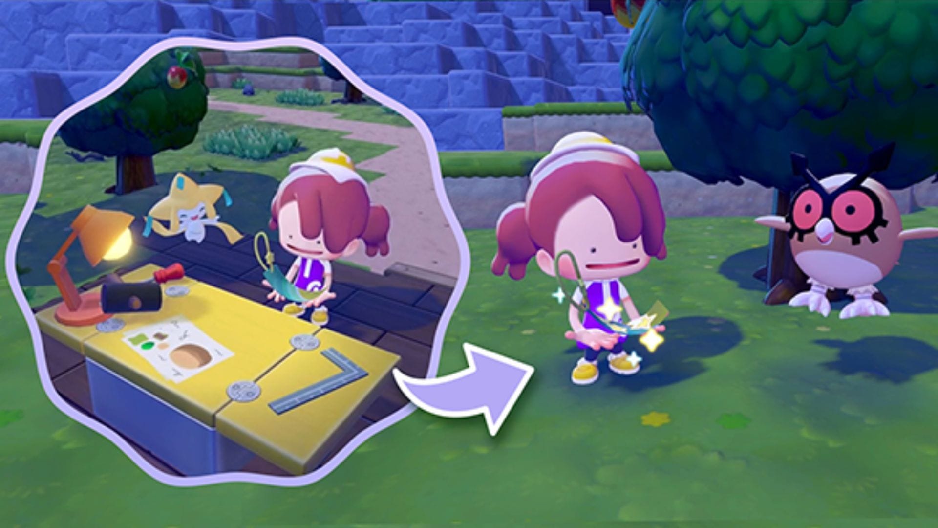 Colete Wish Notes de Pokémon durante este evento (Imagem via TPC)