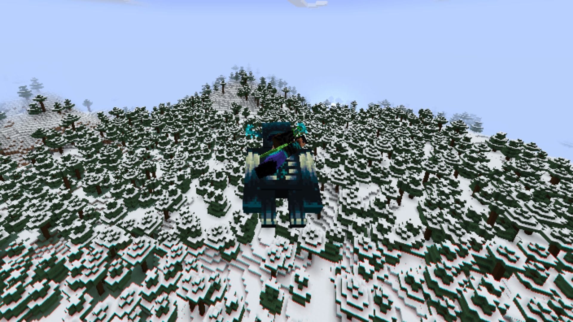 This mod gives you superhero powers (Image via Mojang Studios || Sportskeeda)