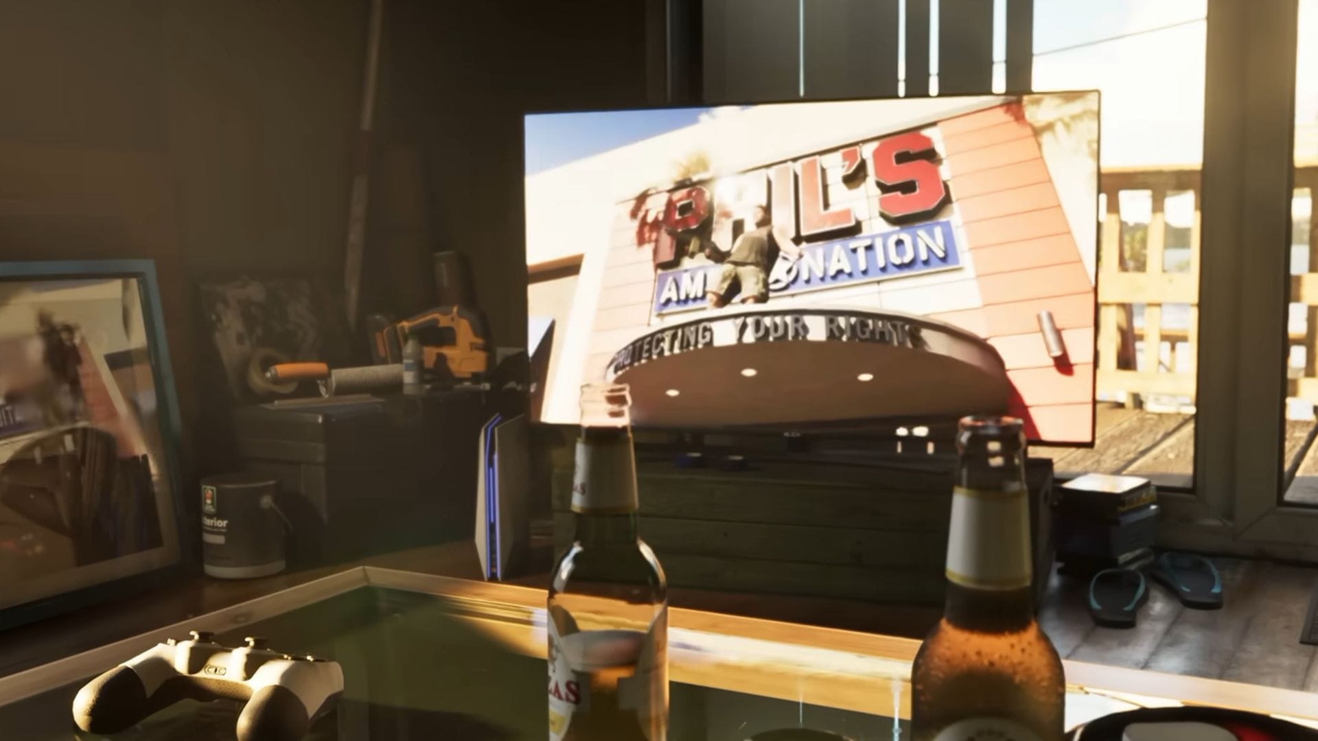 Vislumbre do trailer de GTA VI (imagem via Rockstar Games)