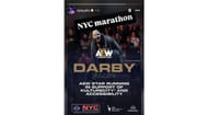 História IG de Darby Allin (Screengrab retirado do Instagram/@darbyallin)