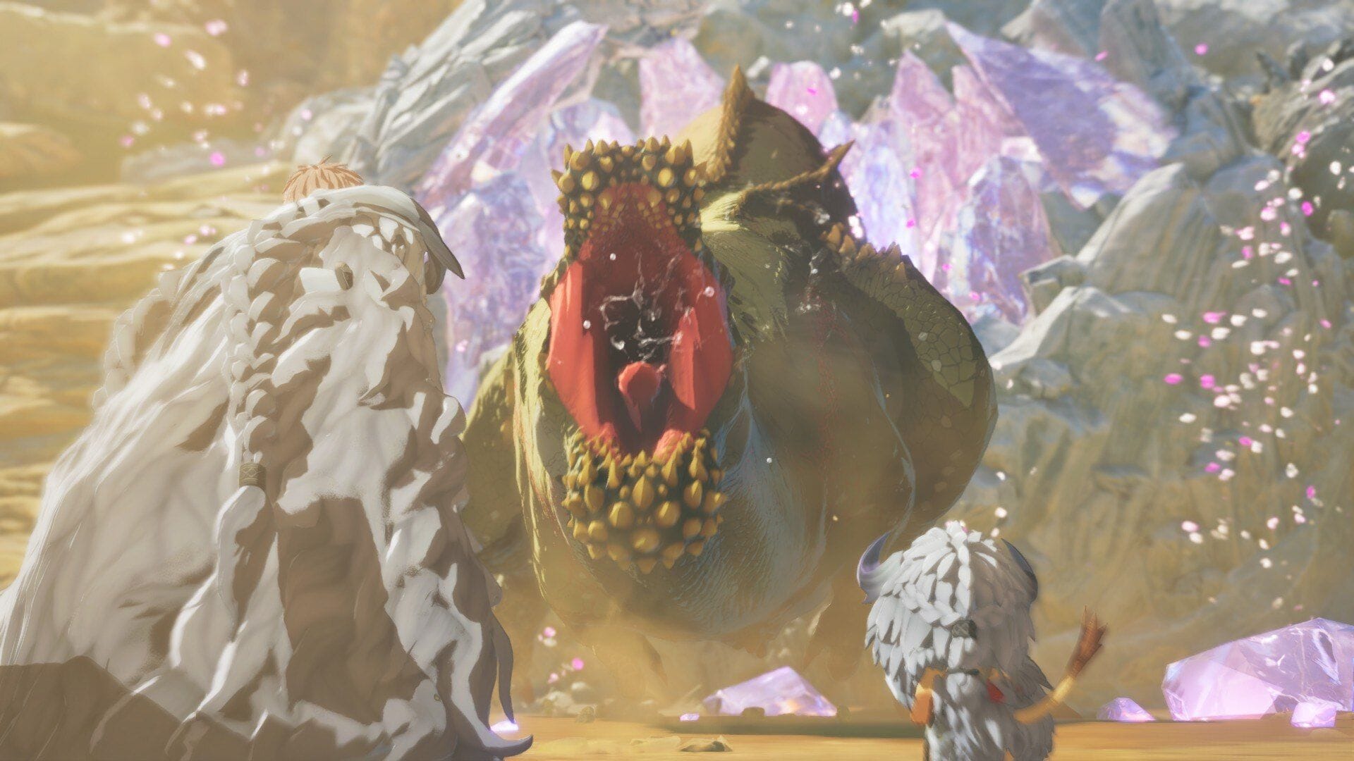 Defeat the Deviljho to complete the first chapter of Rudy's side story (Image via Capcom || SK Gaming)