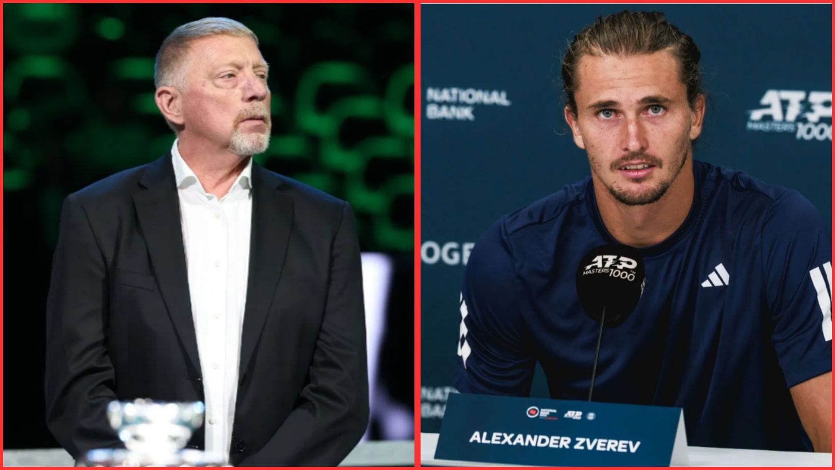 Boris Becker lost for words as Alexander Zverev refuses to answer domestic abuse allegation questions at French Open