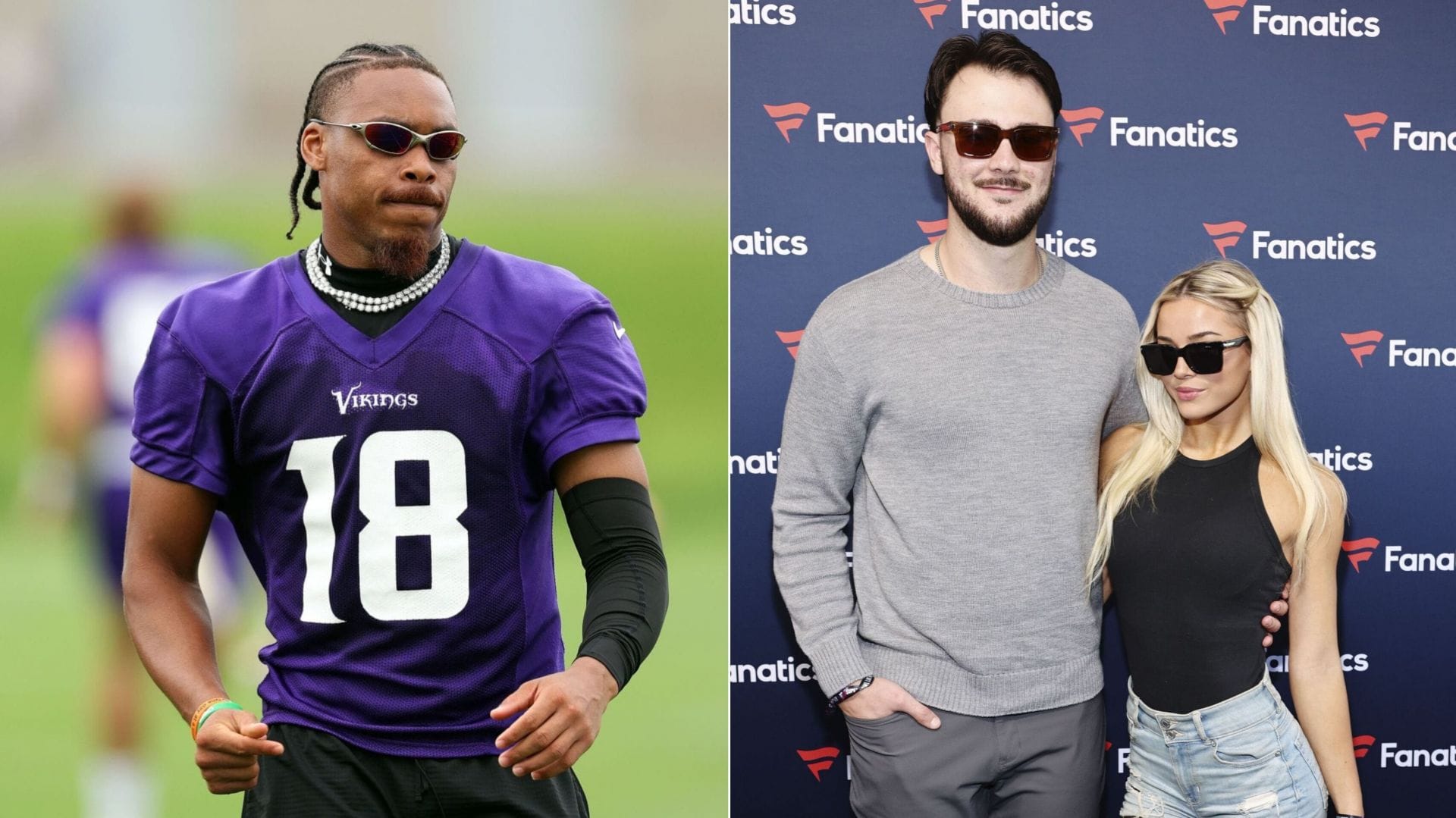 "Does Paul Skenes know?": NFL fans lose it over Justin Jefferson and Livvy Dunne's fake pregnancy post on FB