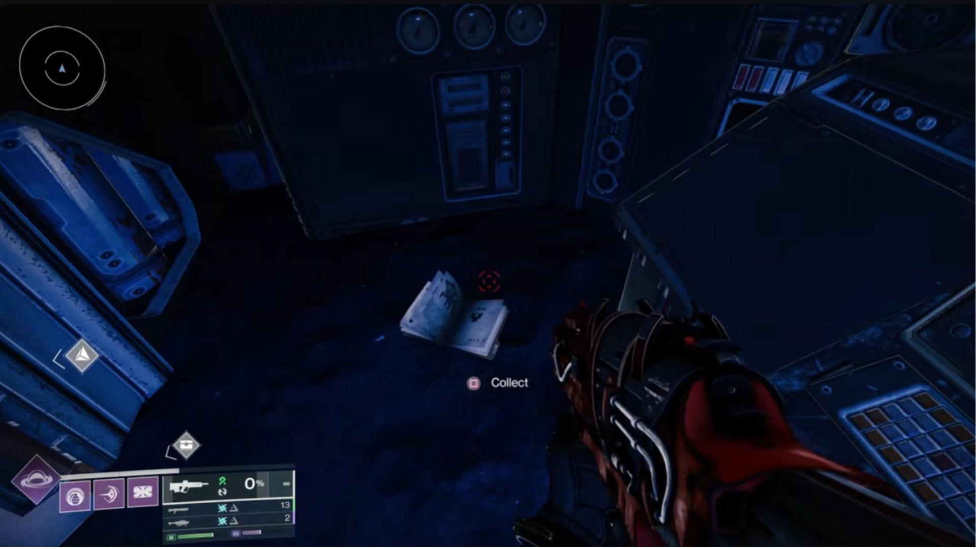 Você encontrará este arquivo em uma pequena sala em Hellmouth (Imagem via Bungie || YouTube/@GuidingLight)
