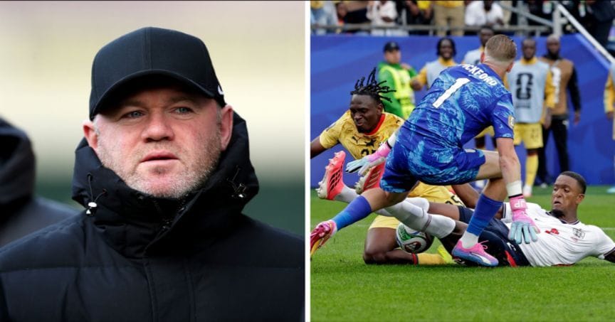 England hero Wayne Rooney delivers verdict on whether Ghana deserved penalty after tackle from Ezri Konsa during FIFA World Cup clash