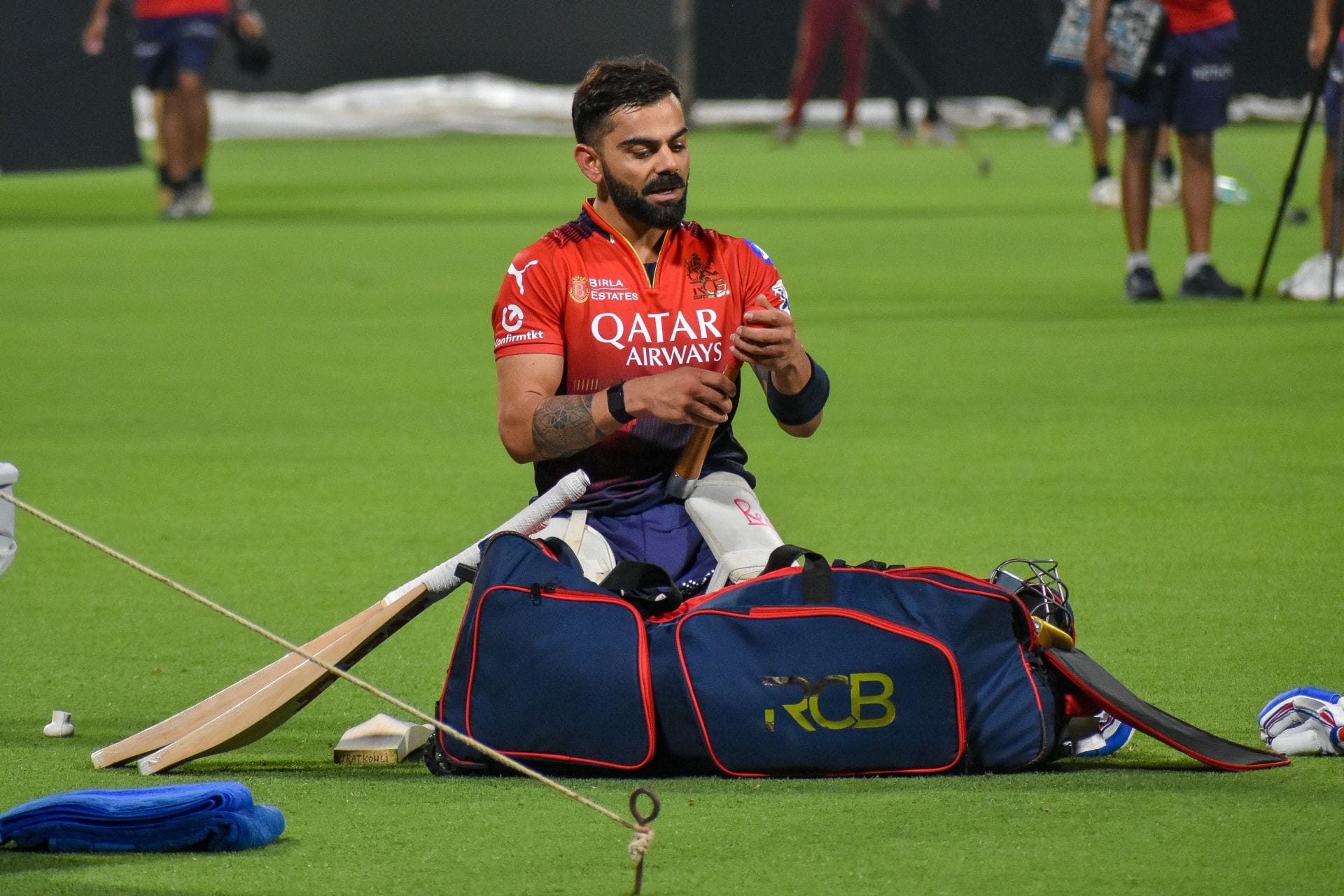 "An unforgettable conversation with a legend" - CSK batter catches up with Virat Kohli at CoE ahead of ENG vs IND 2026 series [In Picture]