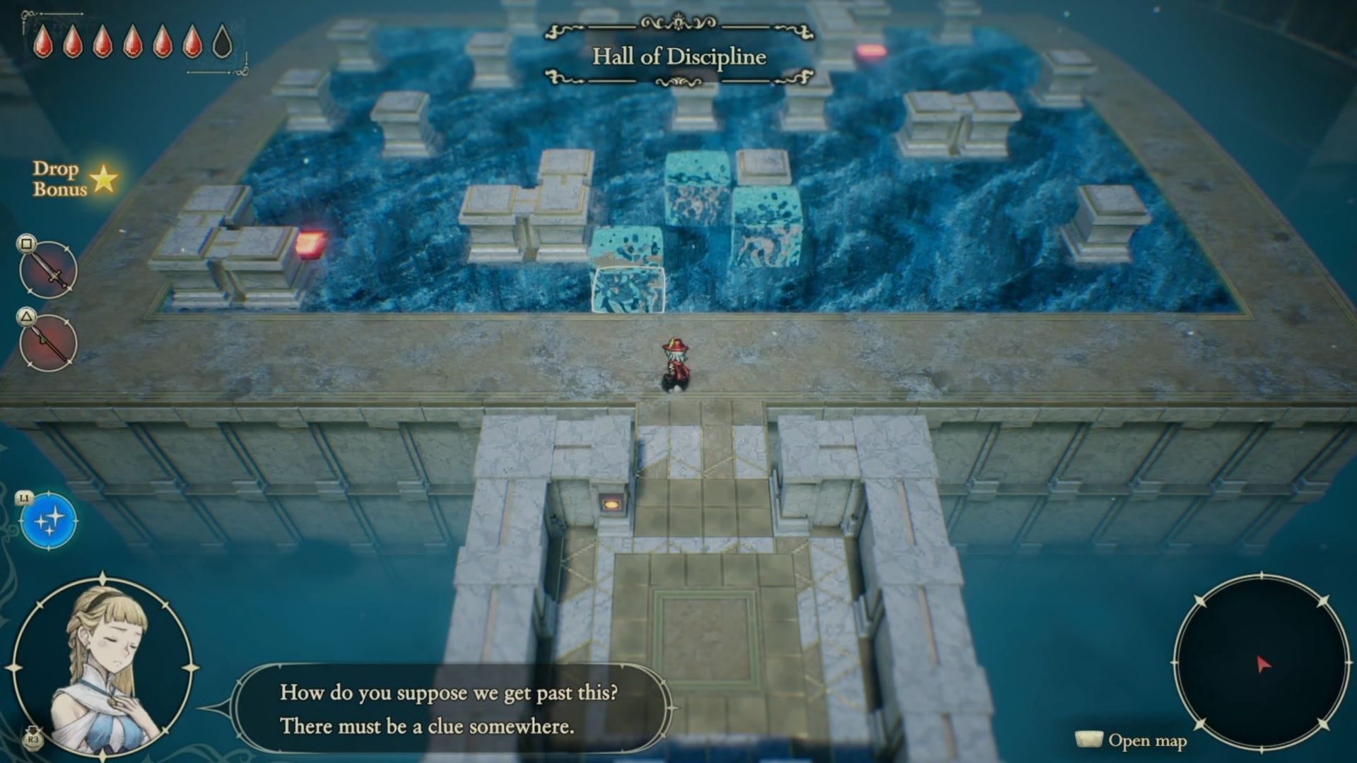 The Adventures of Elliot: How to solve Shrine of Life #5 Ice Puzzle