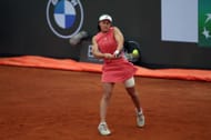 Zeynep Sonmez da Turquia durante o WTA 1000 Italian Open no complexo Foro Italico em Roma. (Foto de Getty Images)