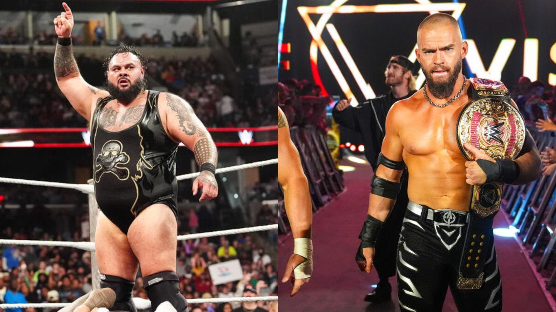 Bronson Reed Reacts After The Vision Lose The WWE World Tag Team Championship On RAW