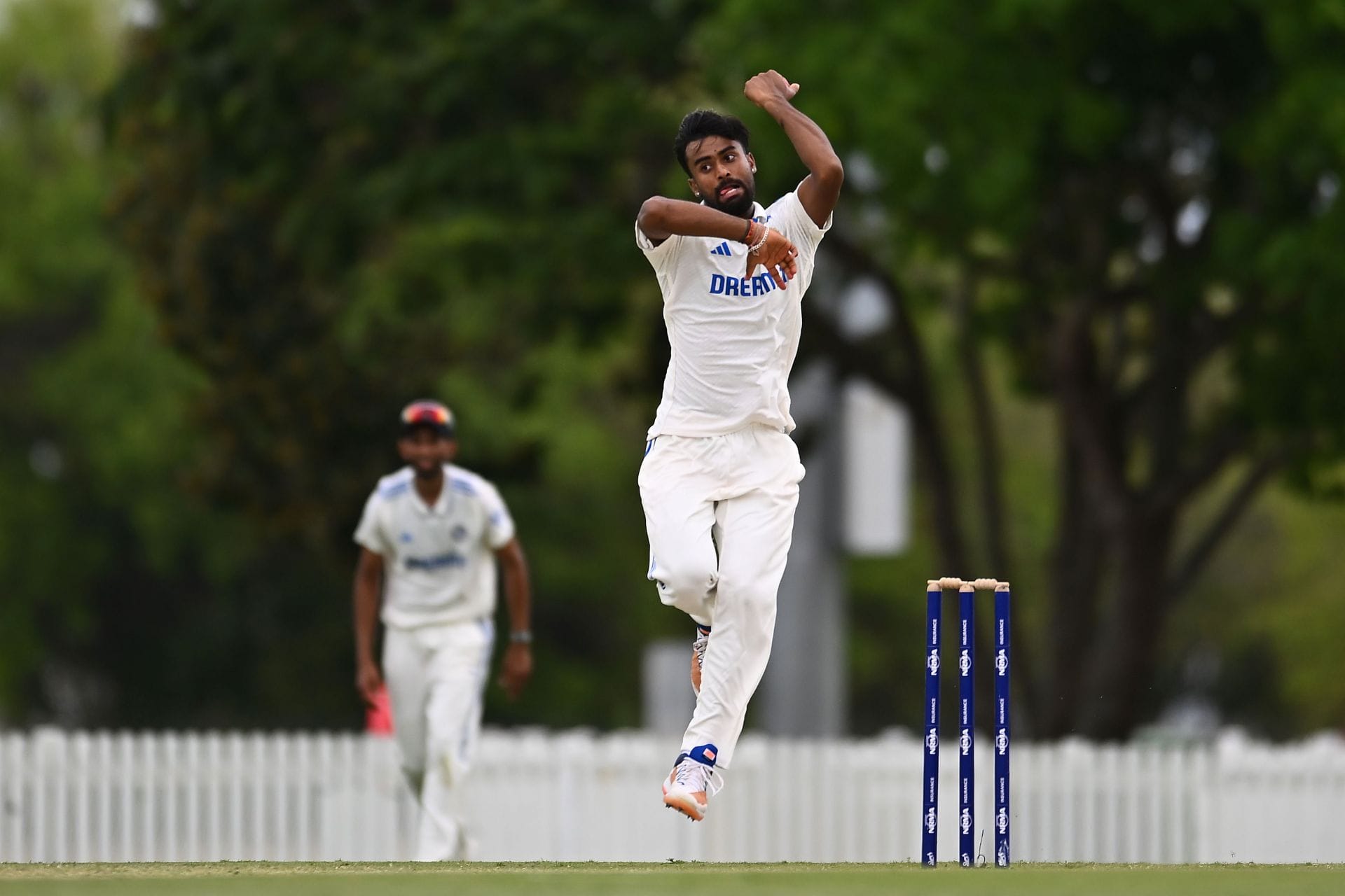 Manav Suthar castles Rahmat Shah round his legs with a peach to clinch 5-wicket haul on debut in IND vs AFG 2026 Test [Watch]