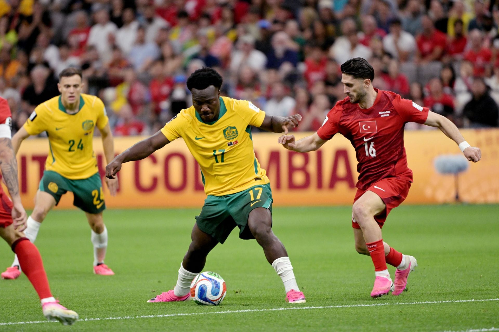 Austrália x Turquia -Copa do Mundo - Fonte: Getty
