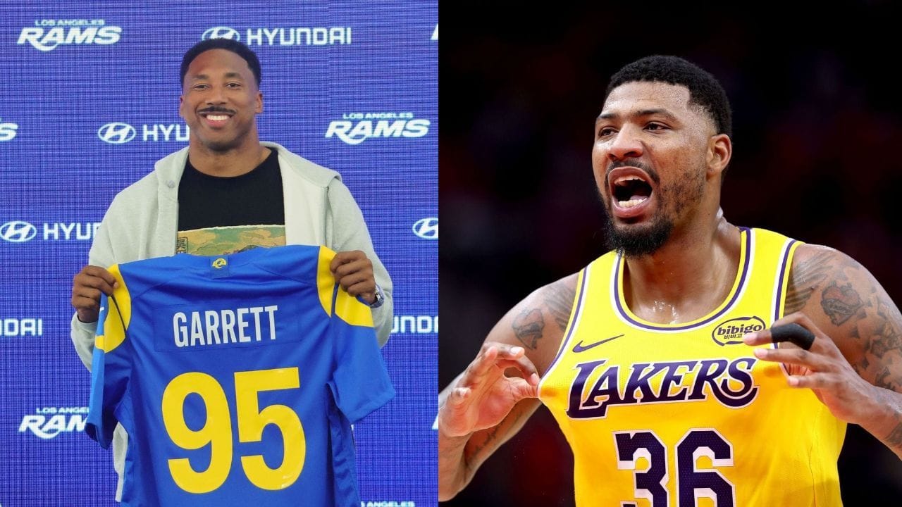 Myles Garrett throws shade at Lakers star Marcus Smart as Rams DE claims he could play in both NFL and NBA