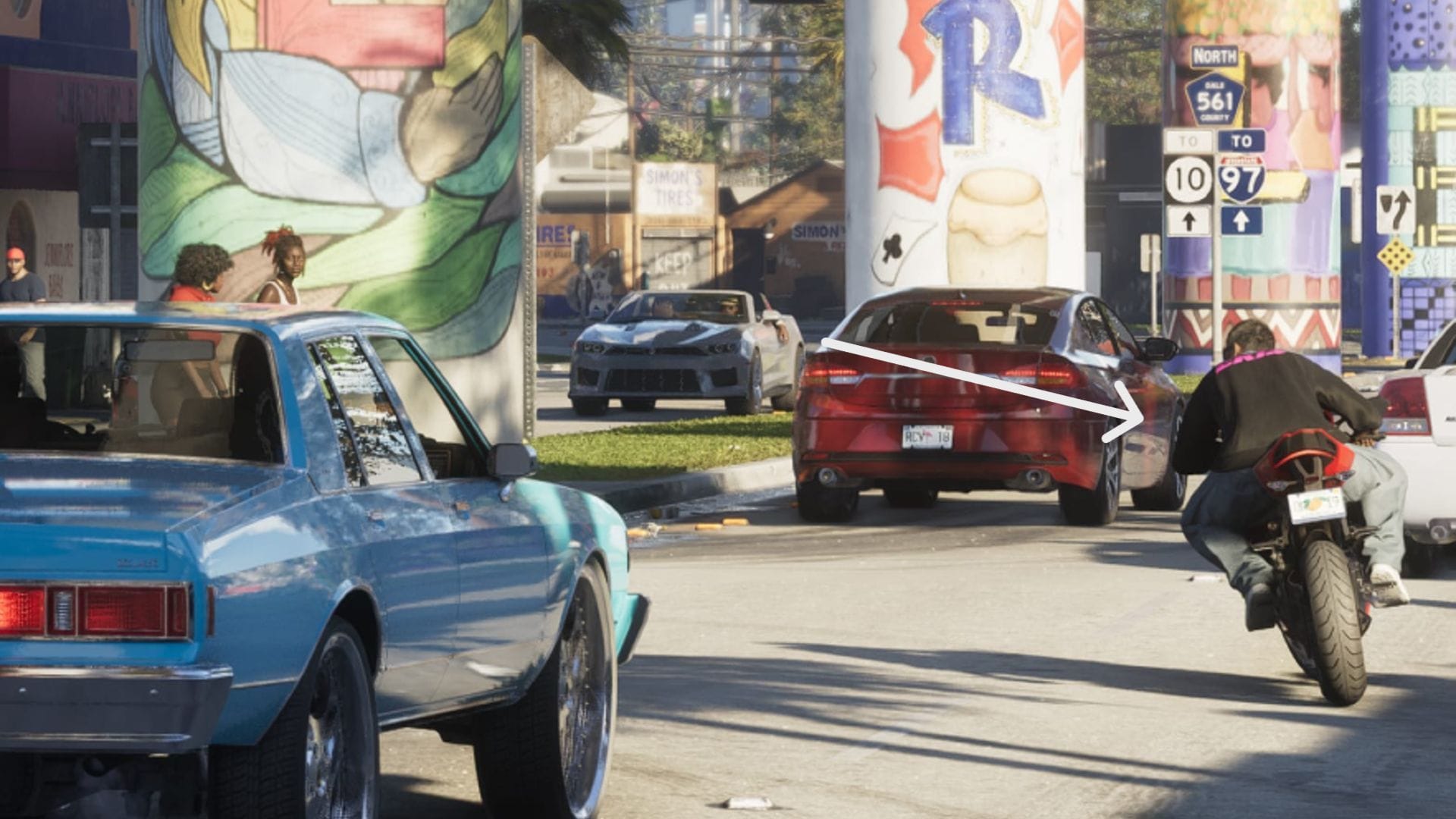 Alvino V1 em perseguição (imagem via Rockstar Games)