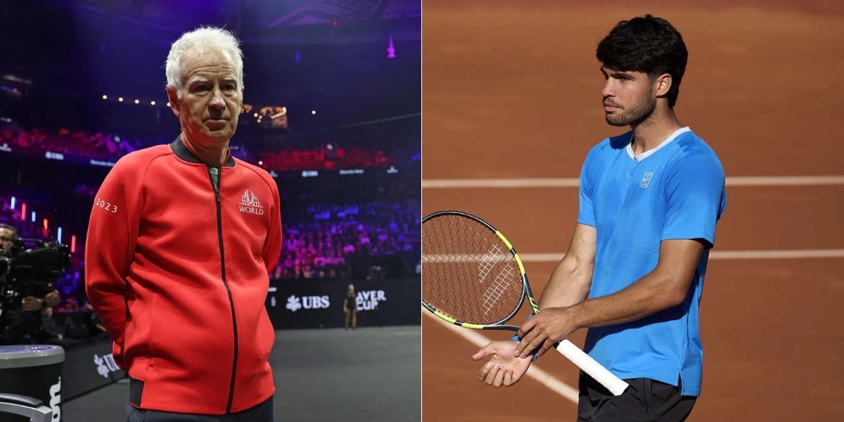 "It hurts" - John McEnroe makes 'sad' admission before Wimbledon without Carlos Alcaraz