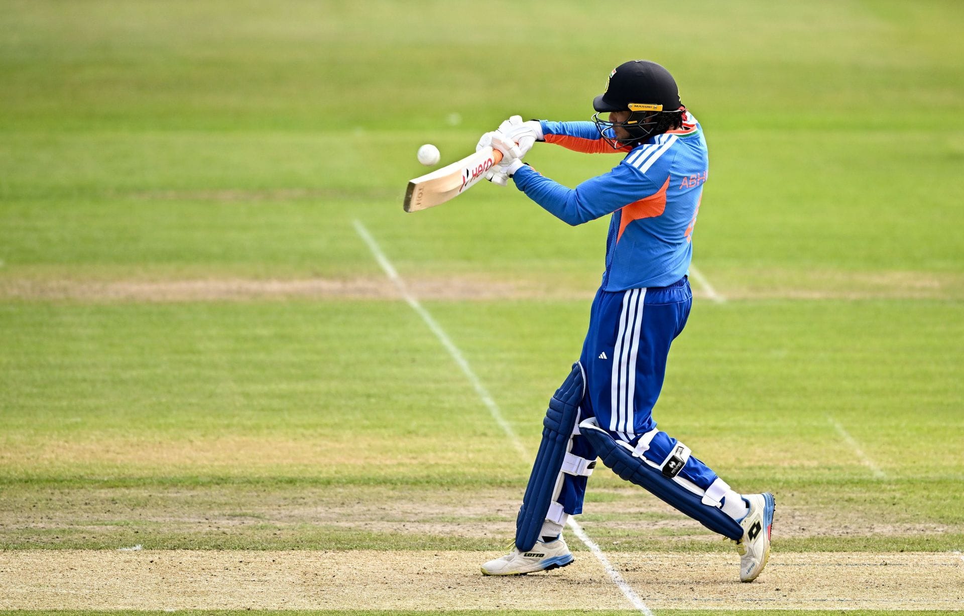Why was Abhishek Sharma's score changed from 50 to 49 in IRE vs IND 2026 1st T20I?