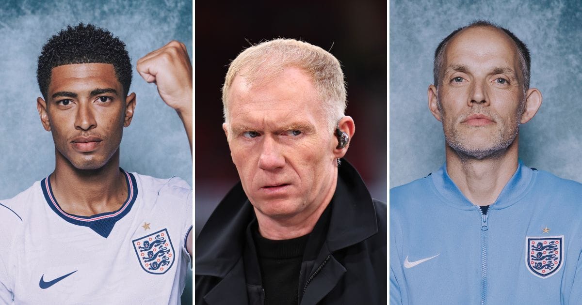 "Bellingham is not a #10" - Paul Scholes tells Thomas Tuchel to make key changes and add 'clever' players to England starting XI at FIFA World Cup