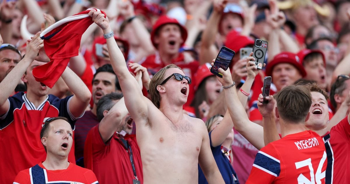 Norway fans take over New York Mets' stadium ahead of their final FIFA World Cup group stage clash against France