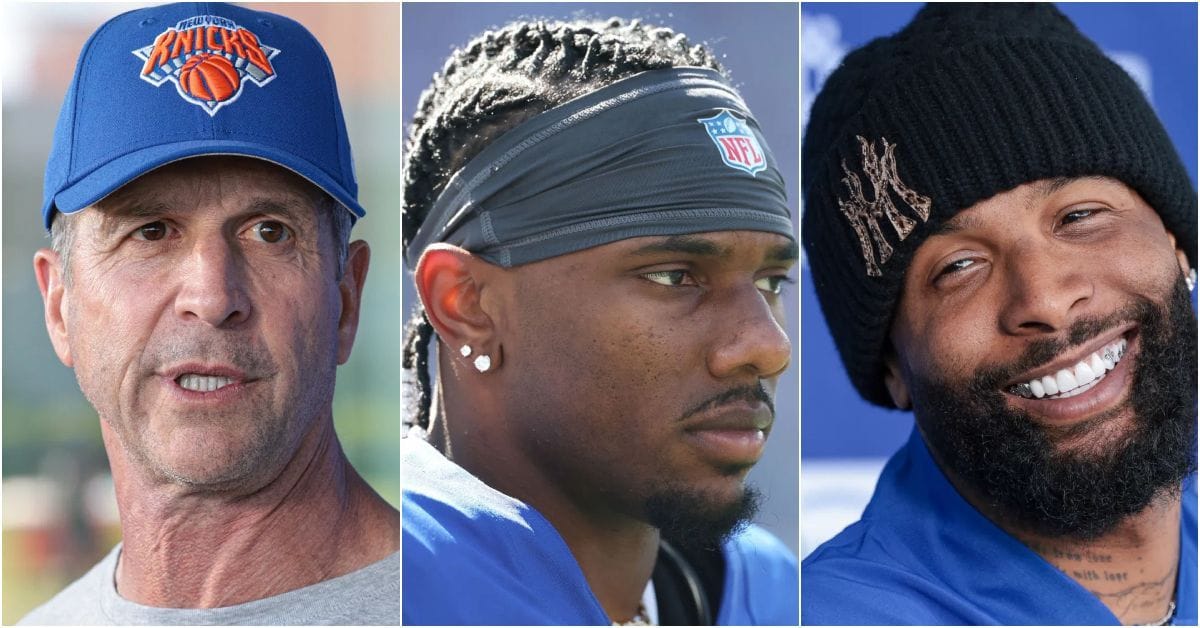 "What can they do now?": John Harbaugh makes stance clear on Odell Beckham Jr. and other new WRs' roles amid Malik Nabers' uncertain return timeline