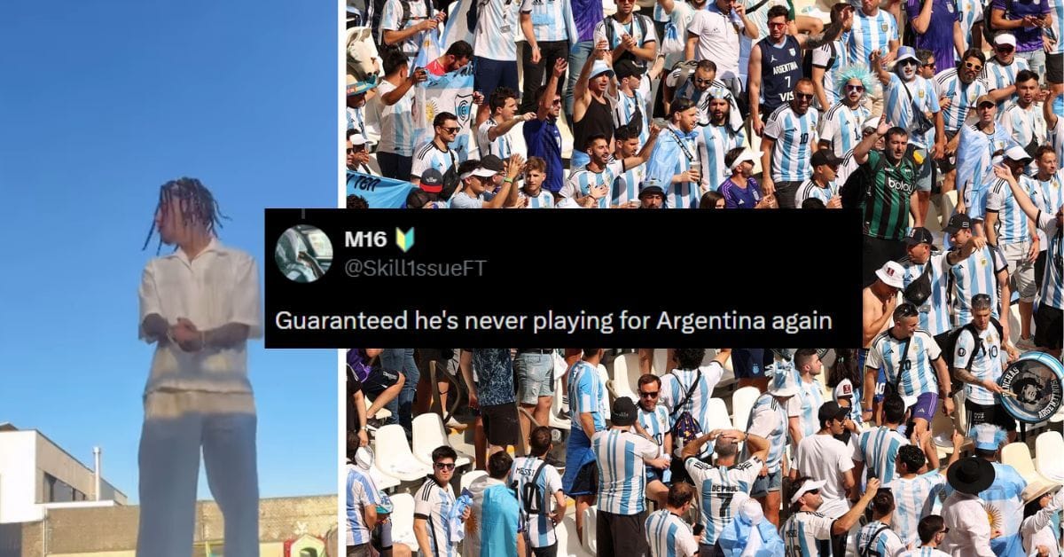 "Argentina gonna revoke his citizenship", "Looking like Lil Pump" - Fans in disbelief as Alejandro Garnacho debuts new hairstyle