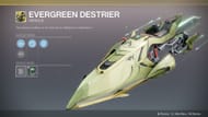 Evergreen Destrier Sparrow (imagem via Bungie)