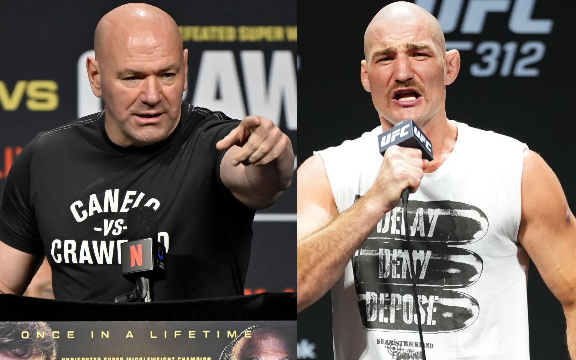 "Sean Strickland is banned from humanity" - Dana White shuts down Sean Strickland’s UFC White House ban claim with blunt response