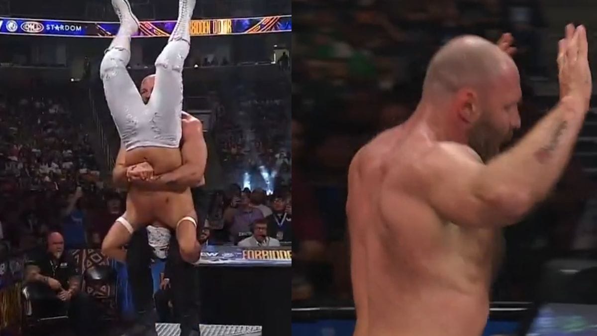 Jon Moxley almost breaks top star's neck with brutal move on AEW Forbidden Door 2026