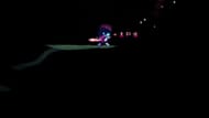 Você encontrará esta moeda rosa fazendo algumas plataformas (Imagem via Toby Fox || Youtube/@BlueBlurX7)