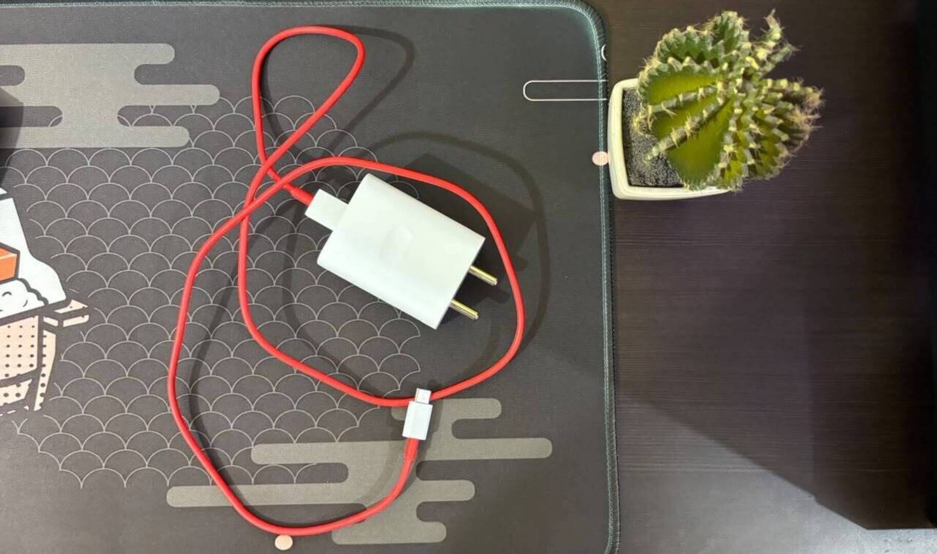 The 45W charging brick does the job seamlessly (Image via SK Tech || Anindit Sinha)