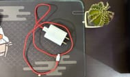 The 45W charging brick does the job seamlessly (Image via SK Tech || Anindit Sinha)