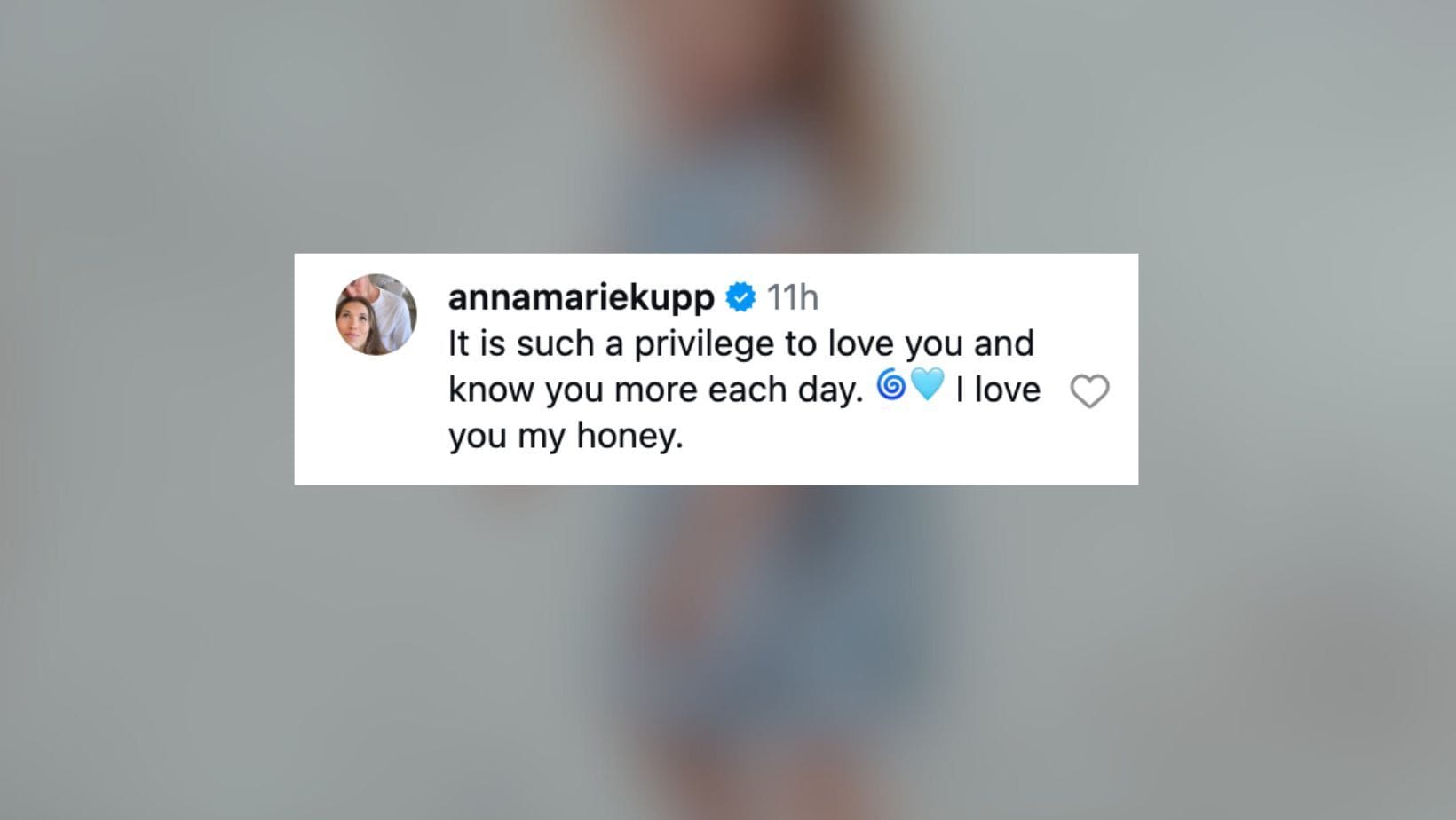 A reação de Anna Marie ao tributo ao aniversário de Cooper Kupp (Fonte da imagem: Cooper Kupp @Instagram)